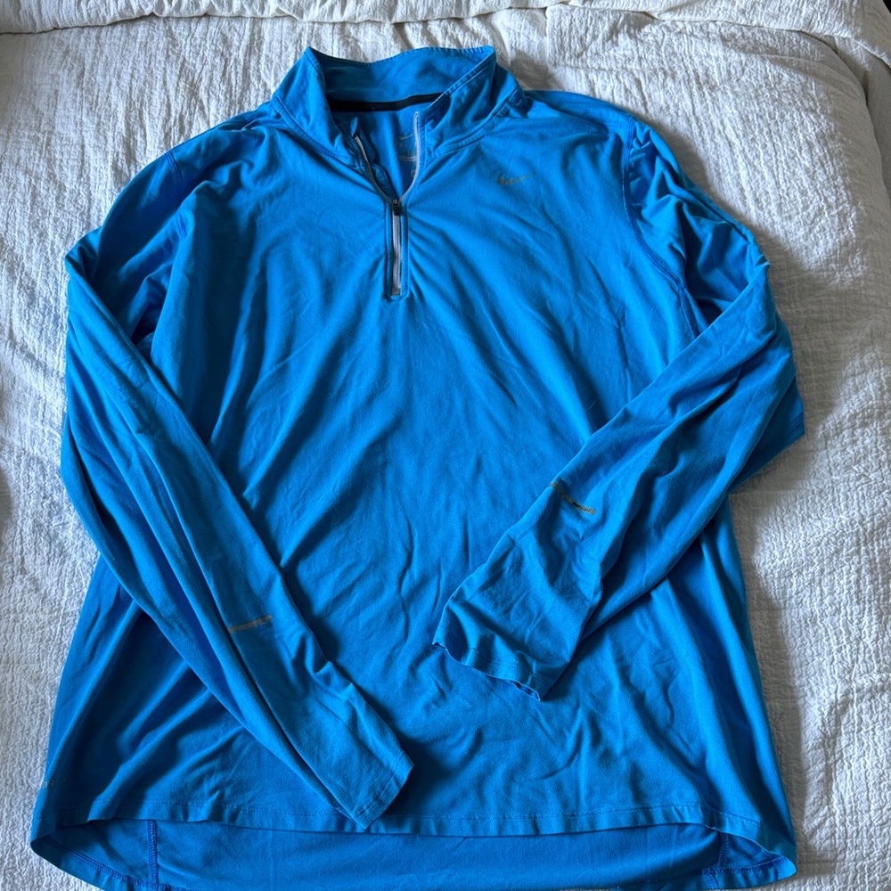 Nike Dri-FIT Sky Blue Zip-Up